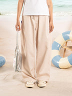 Relaxed Fit Kaki Pants