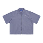 Stripe Zipper Shirt