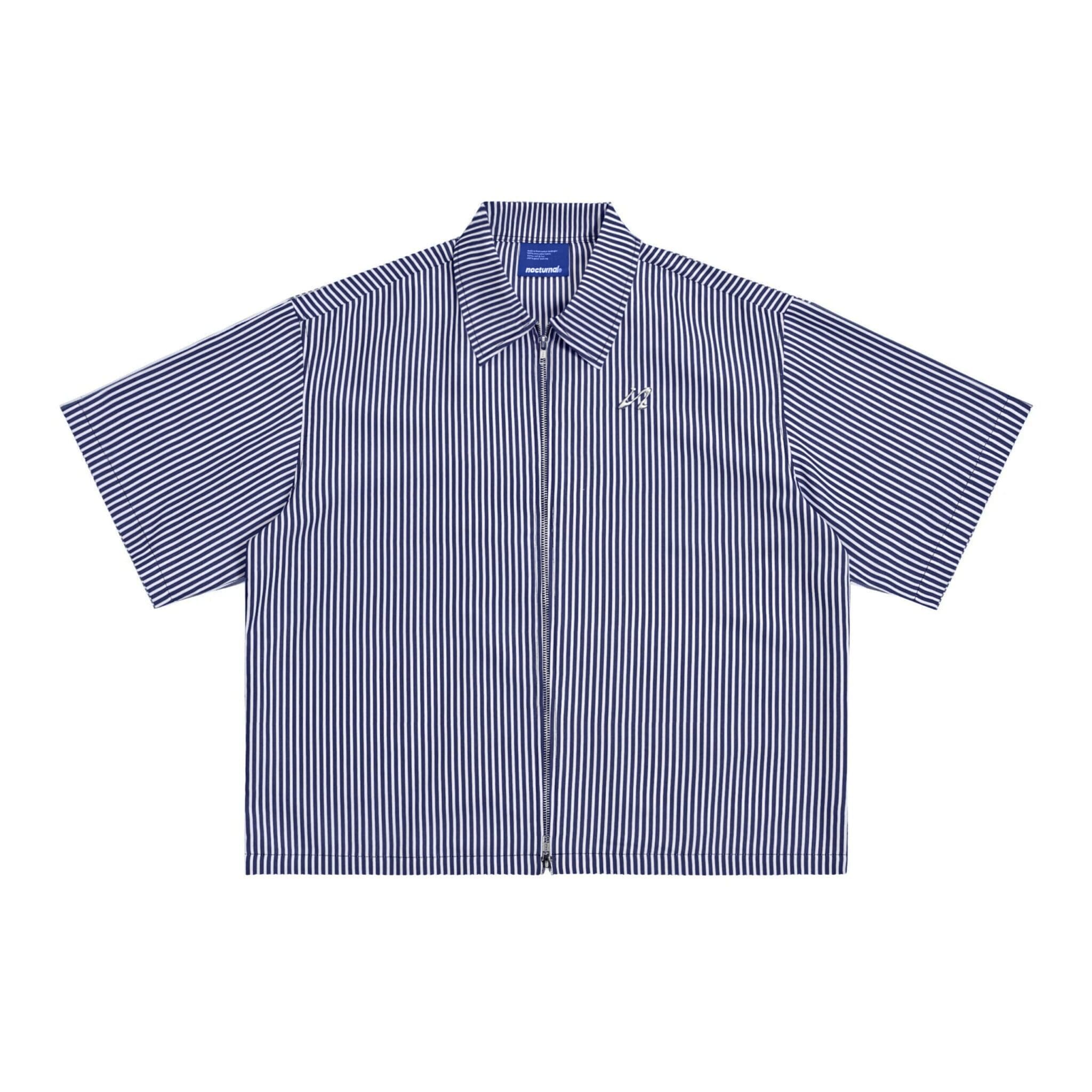 Stripe Zipper Shirt