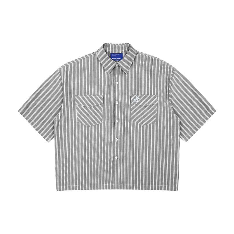 2Striped Boxy Shirt