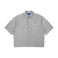 2Striped Boxy Shirt