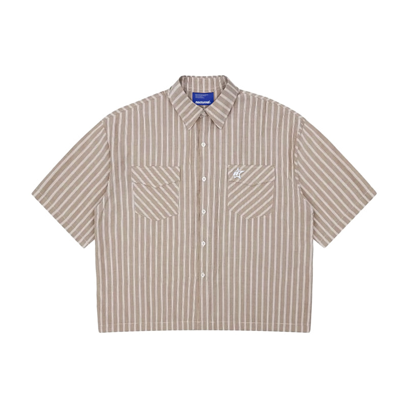 2Striped Boxy Shirt