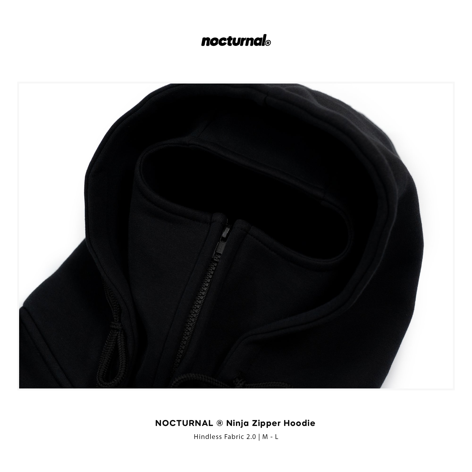 Ninja Zipper Hoodie