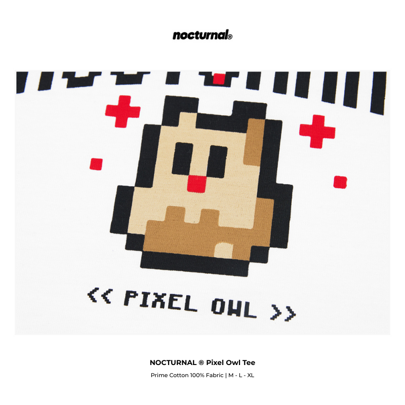 Pixel Owl Tee