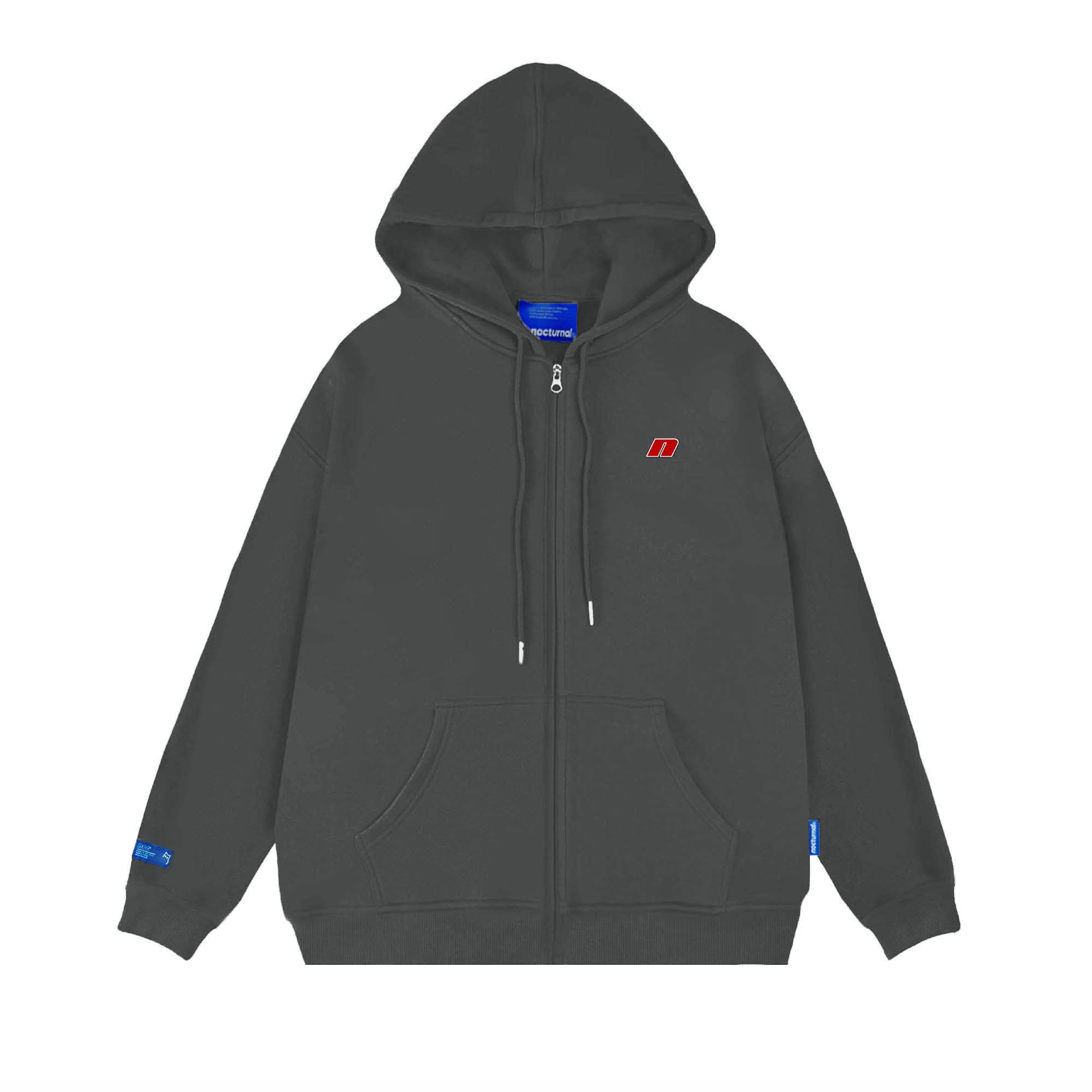 Minimal Zipper Hoodie