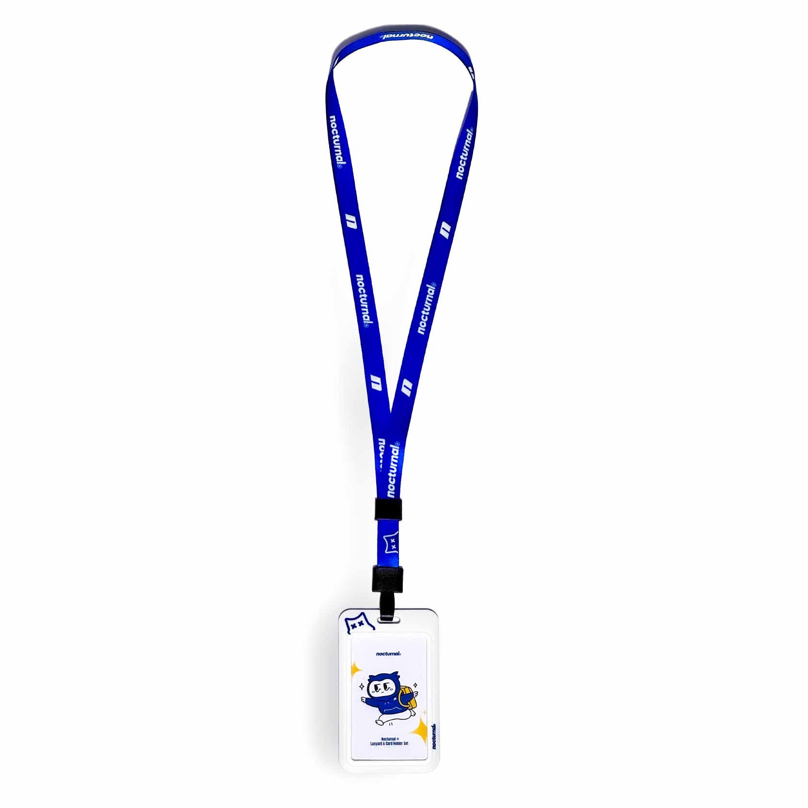 Nocturnal ® Sticker Lanyard &amp; Card Holder