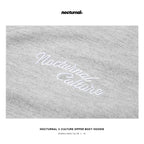 Culture Zipper Boxy Hoodie