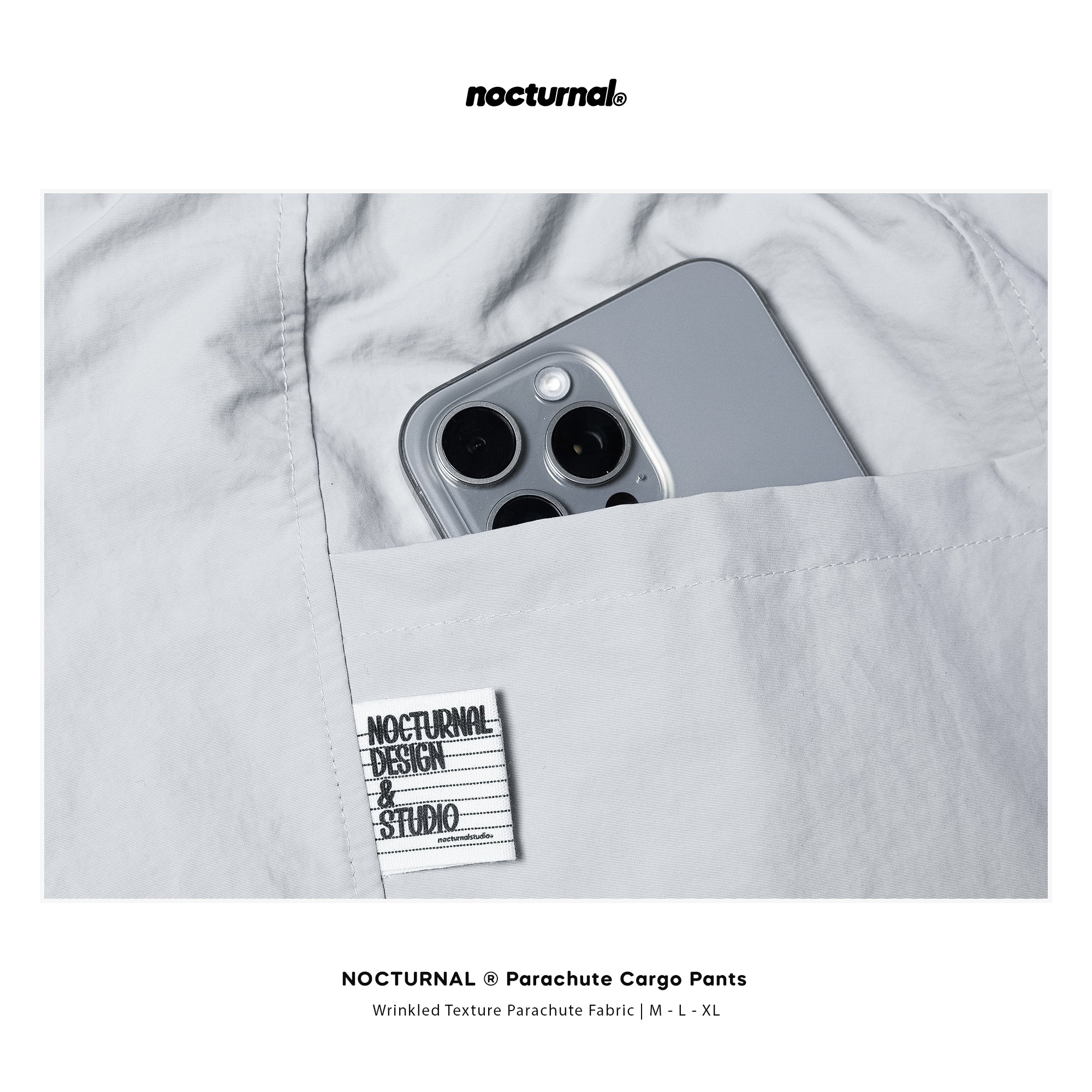 Parachute Cargo Shorts