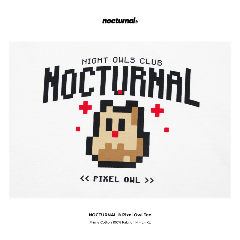 Pixel Owl Tee