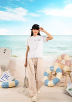 Relaxed Fit Kaki Pants