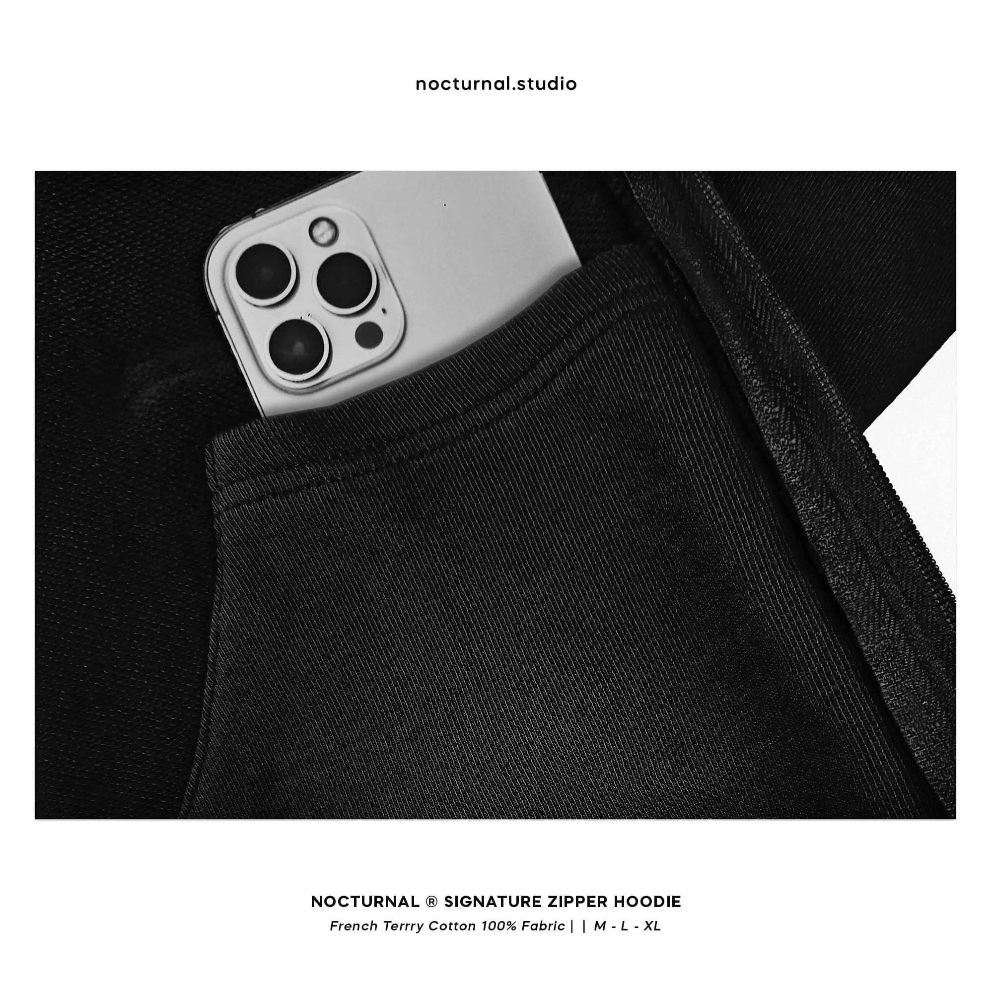 Signature Zipper Hoodie