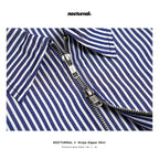 Stripe Zipper Shirt