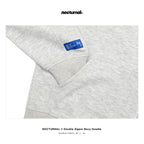 Double Zipper Boxy Hoodie