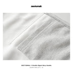 Double Zipper Boxy Hoodie