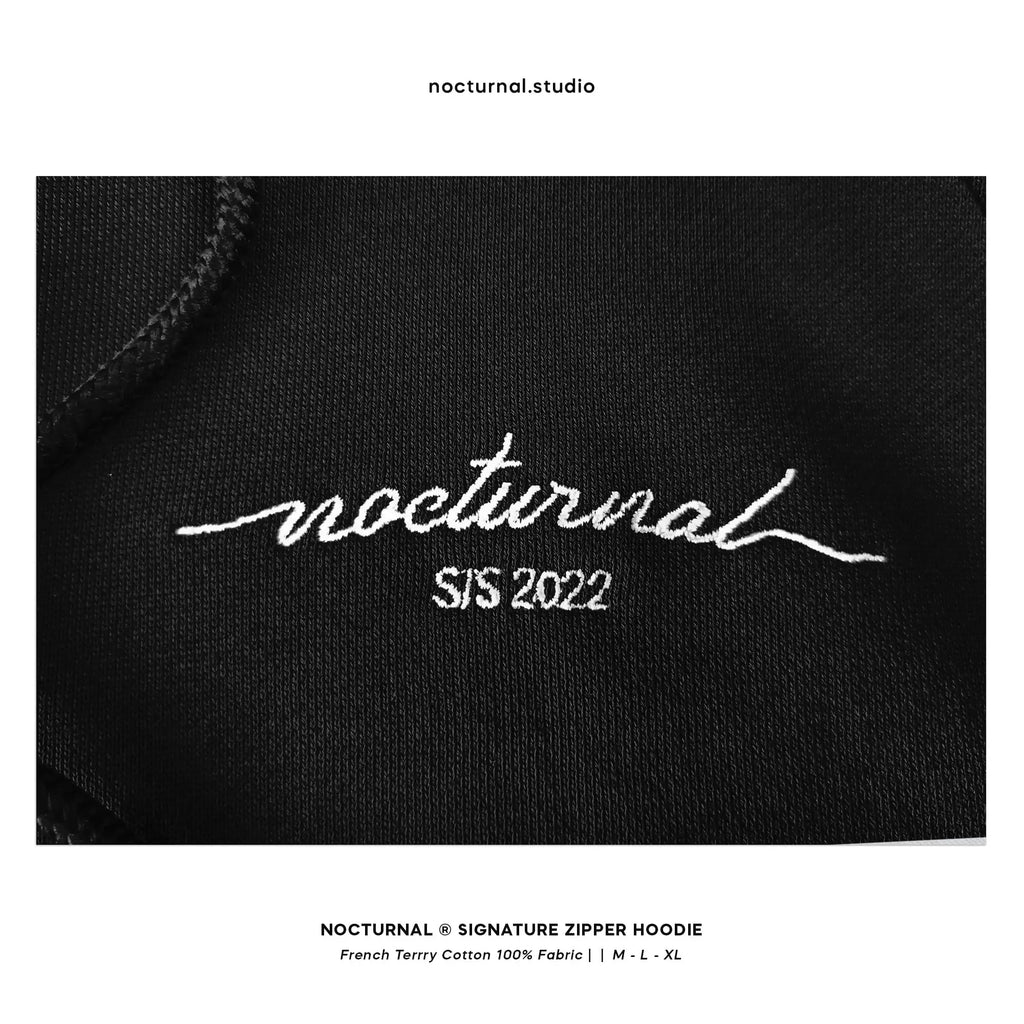 Signature Zipper Hoodie