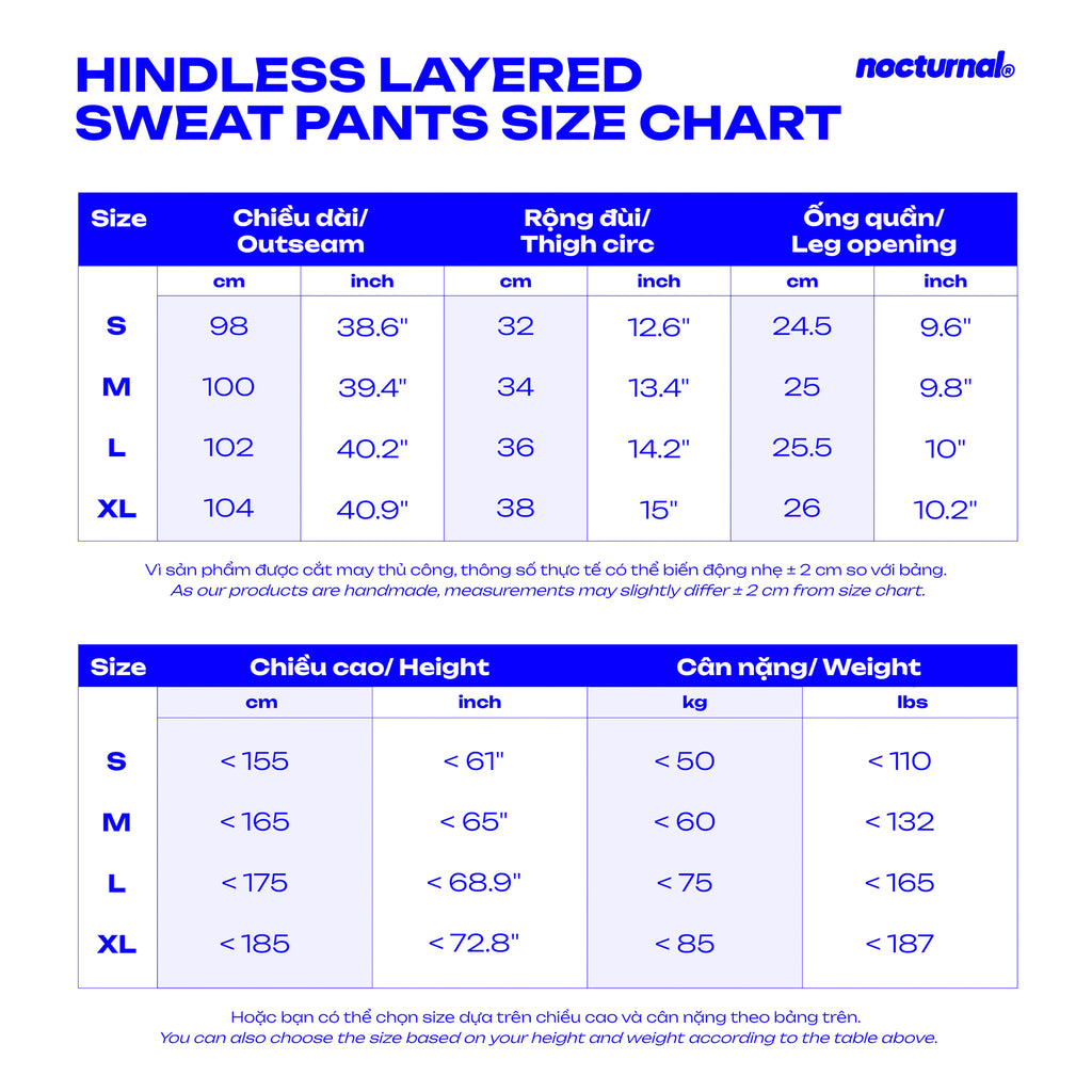 Hindless Layered Sweat Pants