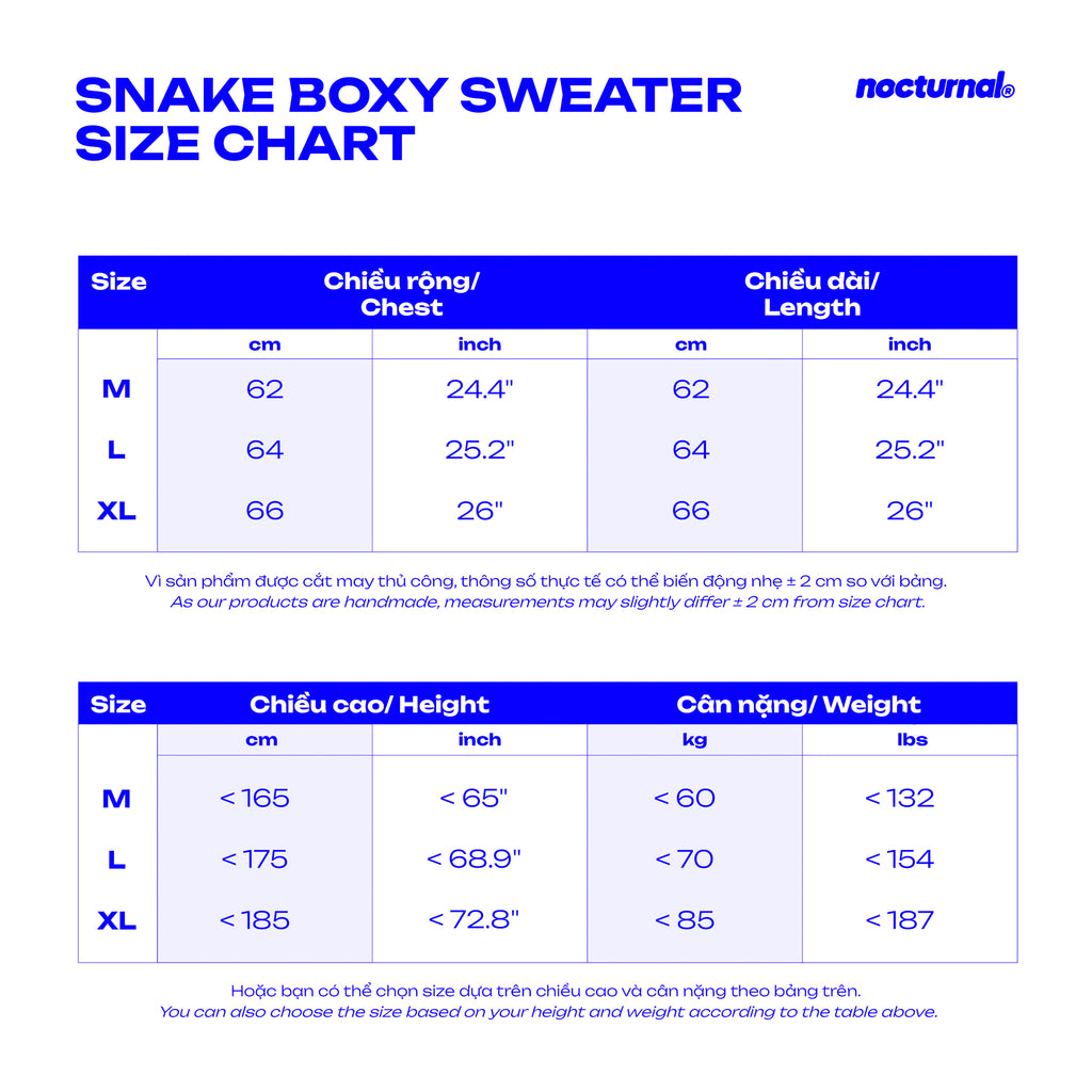 Snake Boxy Sweater