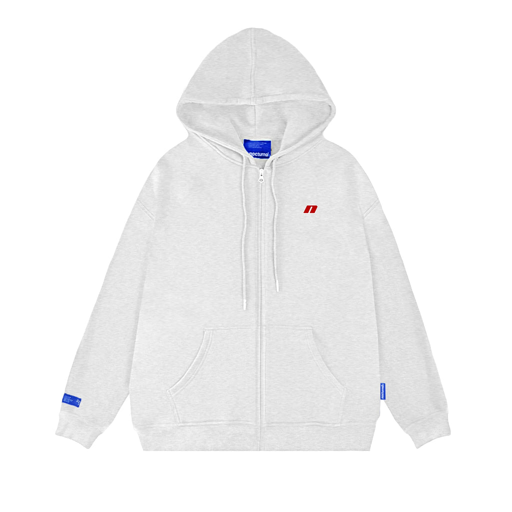 Minimal Zipper Hoodie