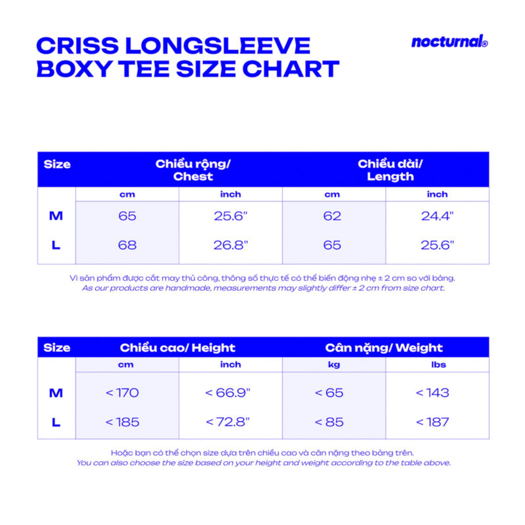 Criss Longsleeve Boxy Tee