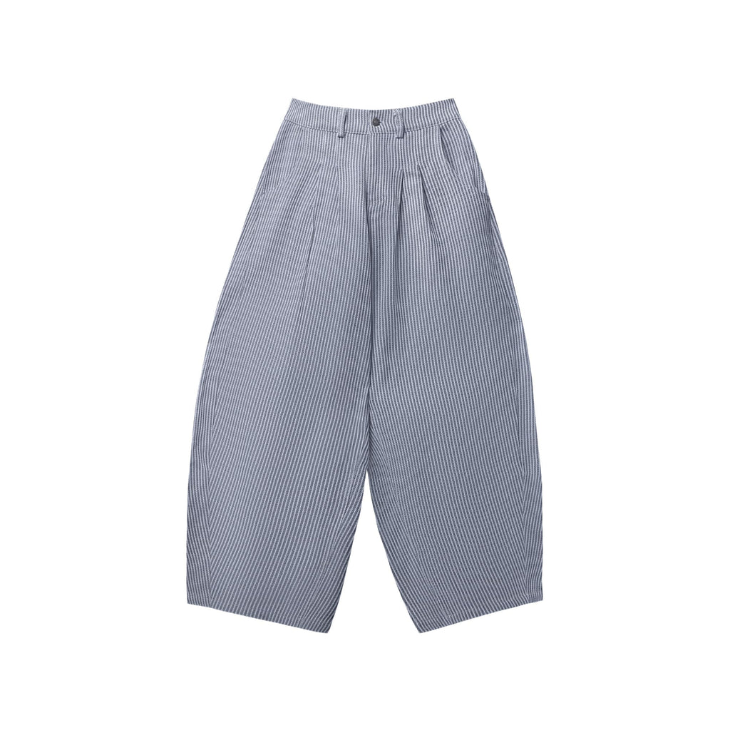 Stripe Curved Pants